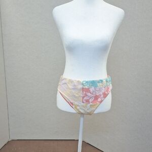 O'Neill Pink and Blue Floral Bikini